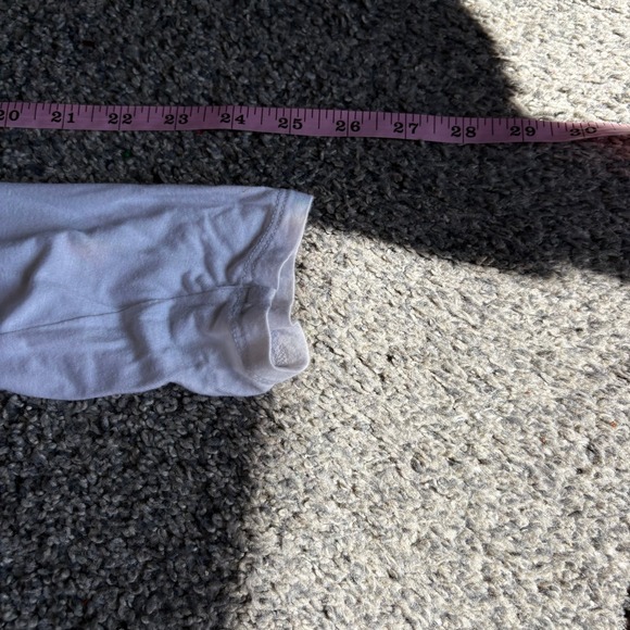 Halogen White Long Sleeve T-Shirt Crew Neck Casual Top Size L - Picture 6 of 7